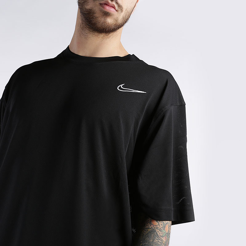 мужская черная футболка Nike Dri-FIT Classic Basketball Top BV9415-010 - цена, описание, фото 2